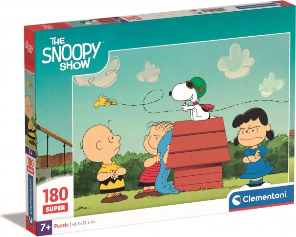 Clementoni puslespil Peanuts 180 brikker