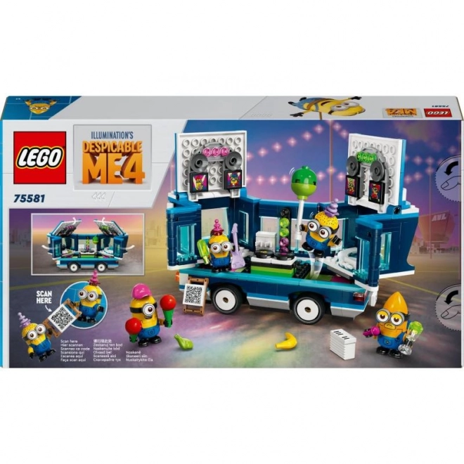Byggesæt Minions - Minions' Partybus