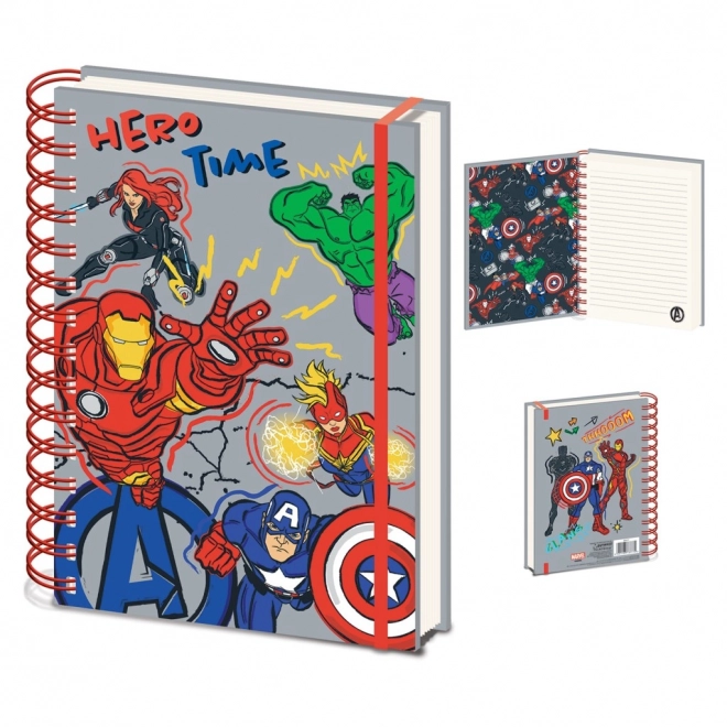 Blok spiralryg Avengers (Hero)