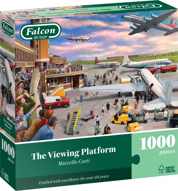 FALCON Puslespil Udsigtsrampen 1000 Brikker
