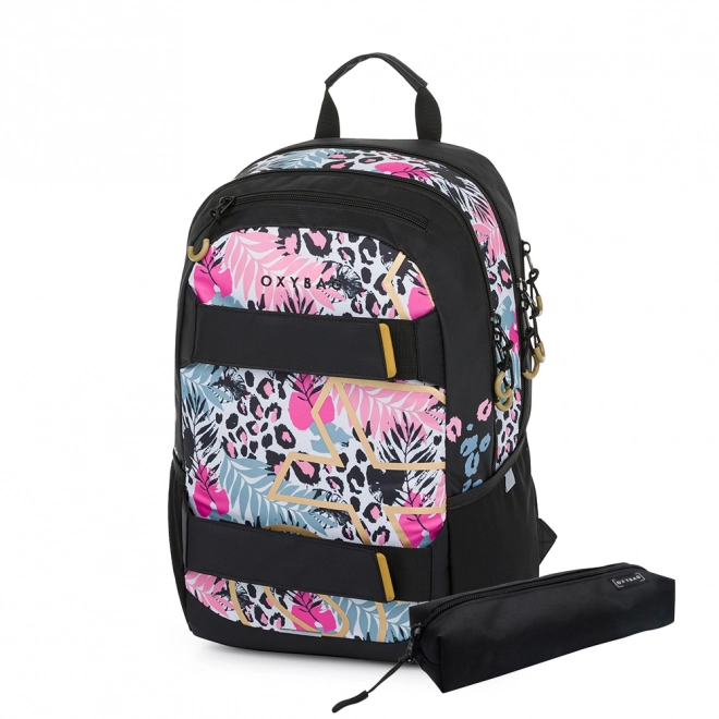 Studenterygsæk + etui OXY Sport Crazy