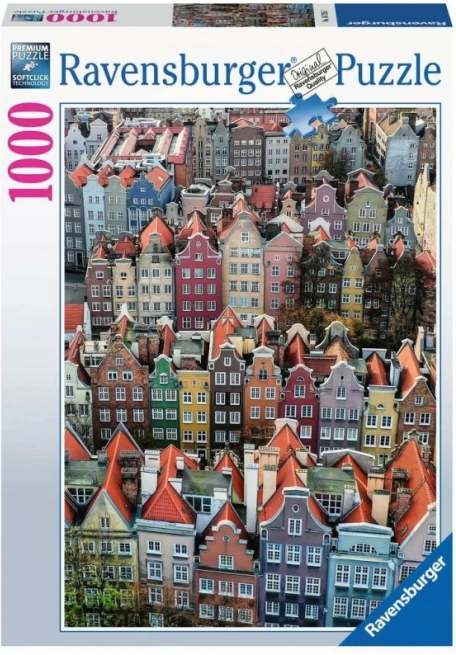 Ravensburger puslespil Gdańsk 1000 brikker