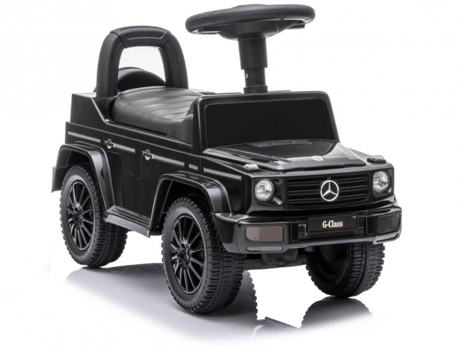 Gåbil Mercedes G-Klasse sort med horn og motorlyd