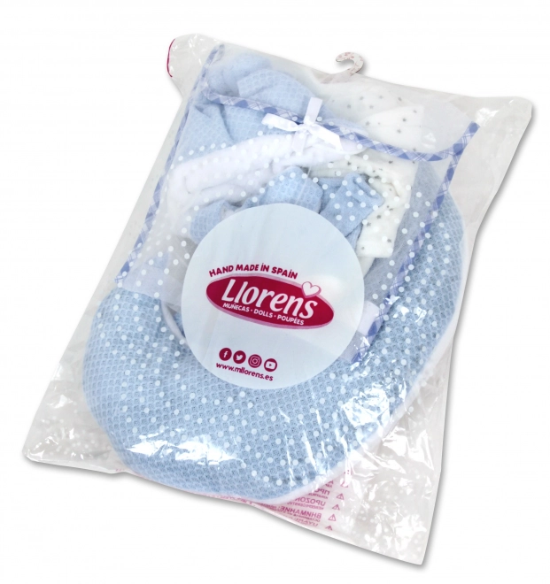 Llorens VRN738-74051 babytøj til dukke NYFØDT størrelse 40-42 cm