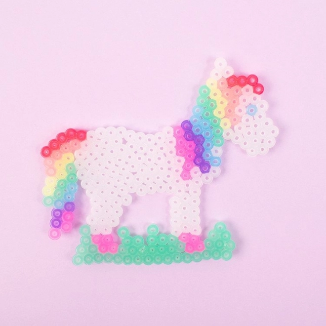 PLAYBOX Strygeperler i spand - med glitter 5000 stk