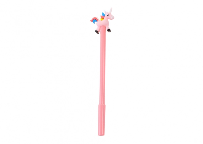Kuglepen Unicorn Stopper Sort Spids Mix Hvid Pink 0,5 mm