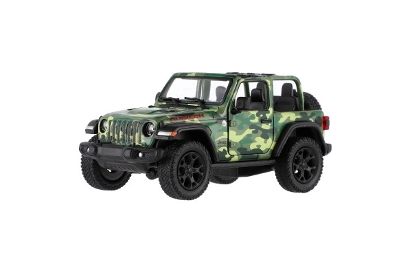 Auto Jeep Wrangler Camo udgave metal/plast 13cm