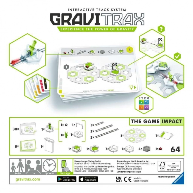 GraviTrax kuglebane - Spillet Impact