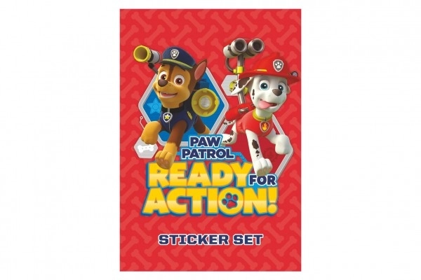 Album til klistermærker Paw Patrol + klistermærker i pose