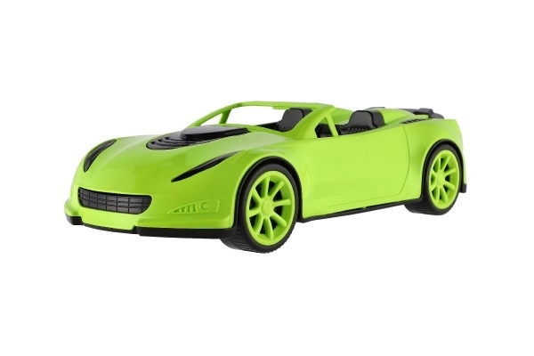 Auto sports plast 16x38cm til fri løb 3 farver i net