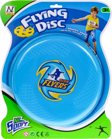 Flyvende tallerken frisbee til børn og voksne – Blå
