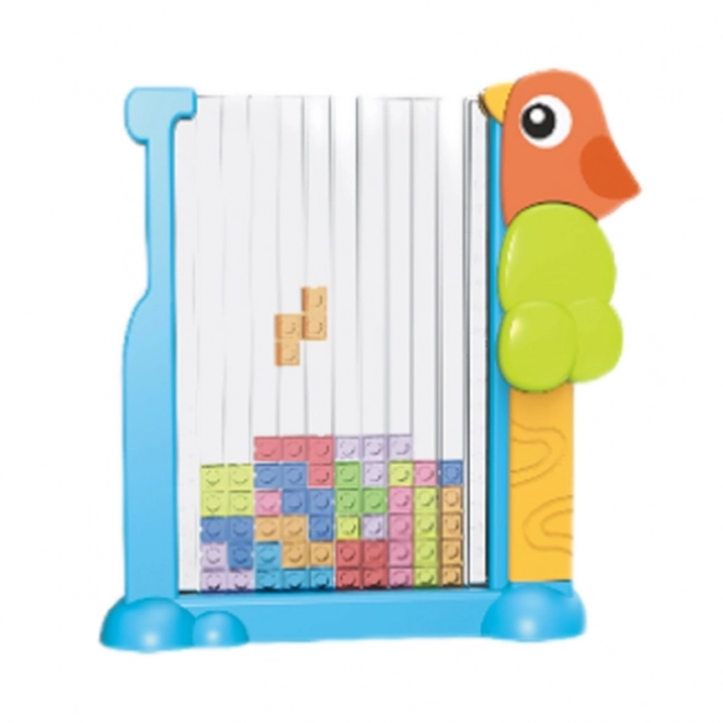 WOOPIE Uddannelsesspil Tetris Farverige Klodser