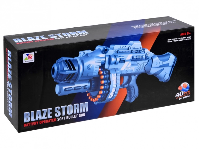 Stor blaster med skumprojektiler