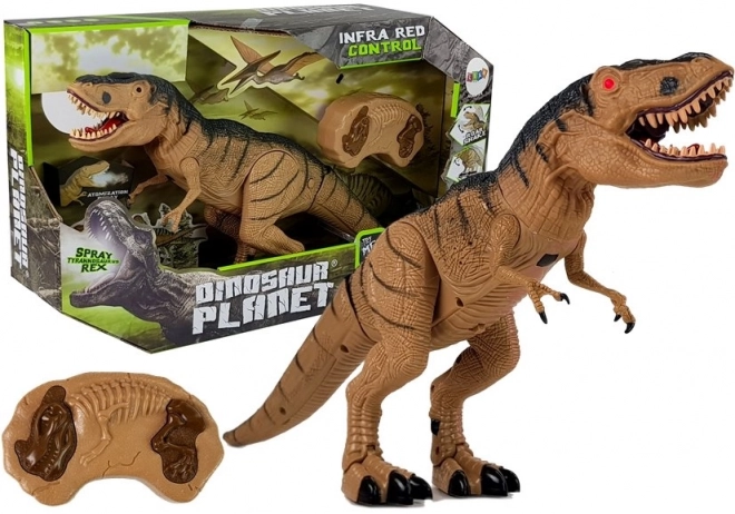 Fjernstyret Tyrannosaurus Rex med røg