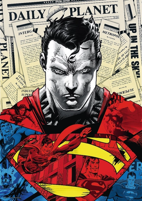 Puzzle TREFL Premium Plus Superman 1000 brikker