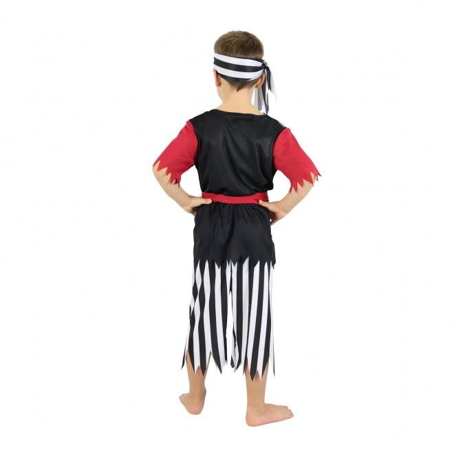 Børns piratkostume med tørklæde