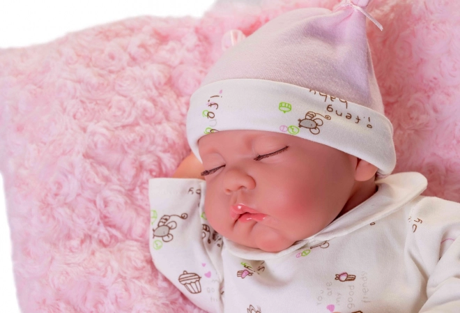 Realistisk babydukke Luna med blød krop - 42 cm