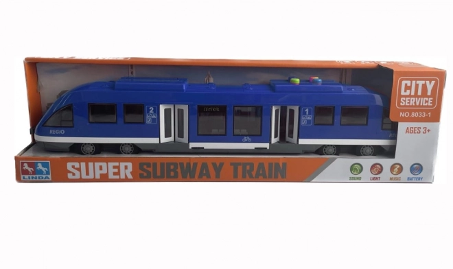 Interaktivt Metro med Lys Effekter