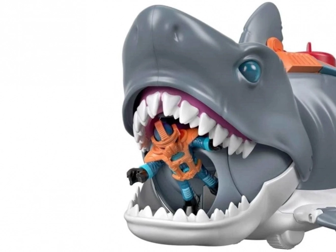 Mega Angribende Haj Imaginext med bevægelig kæbe