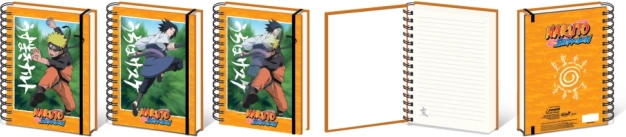 Lentikulær notesblok Naruto A5