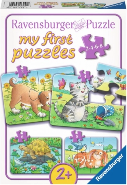 Mine første puslespil kæledyr 4-i-1 RAVENSBURGER