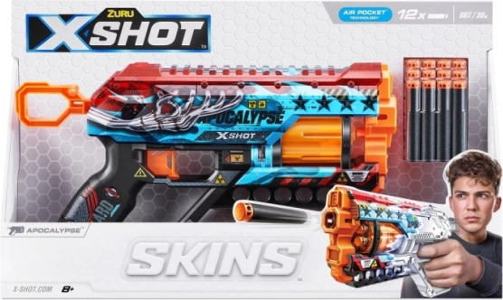 Skumblaster X-Shot Skins Griefer Apocalypse, 12 pile
