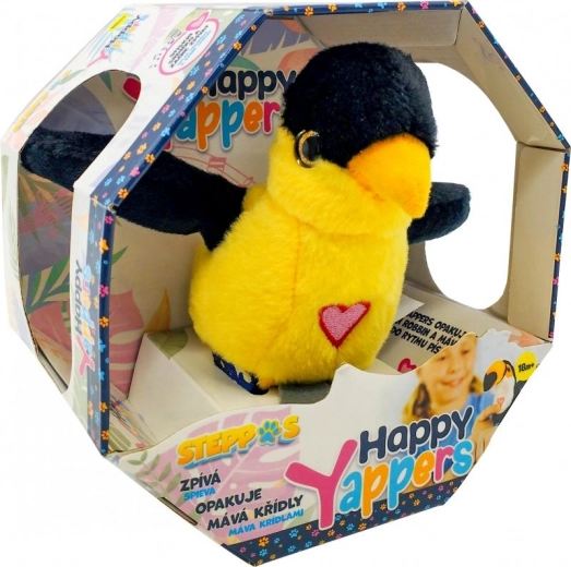 Steppos Happy Yappers Gulsanger – interaktivt talende fugl