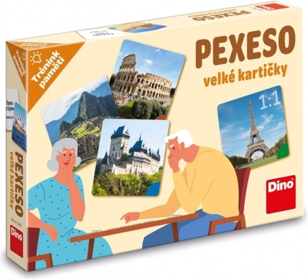 Pexeso Seværdigheder fra Dino