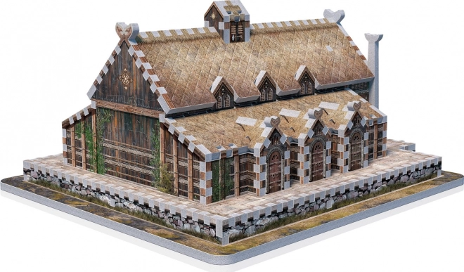 WREBBIT 3D puslespil Ringenes Herre: Den Gyldne Sal Edoras