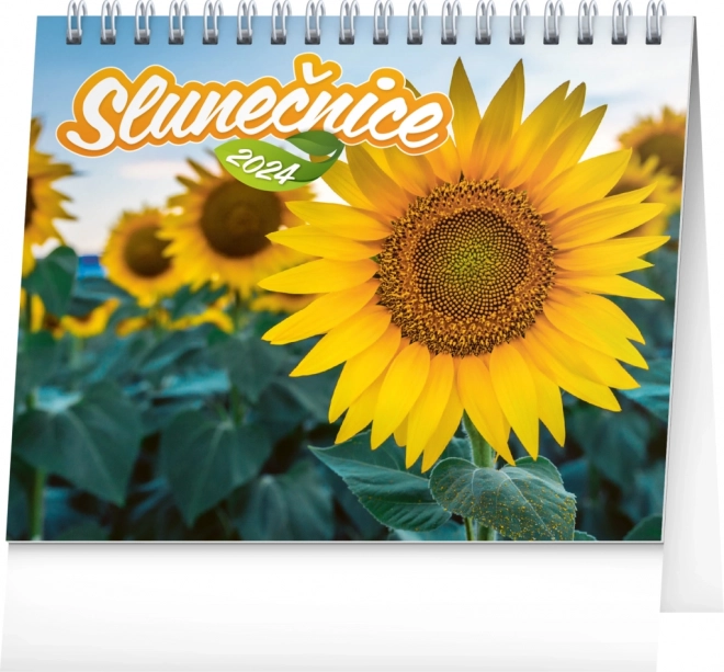 Bordkalender Solsikke, med citater 2024, 16,5 × 13 cm