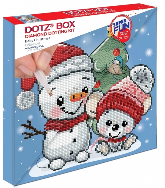 Sæt Diamond Dotz Barn til Jul