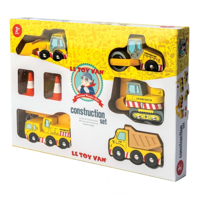 Sæt af byggemaskiner Le Toy Van