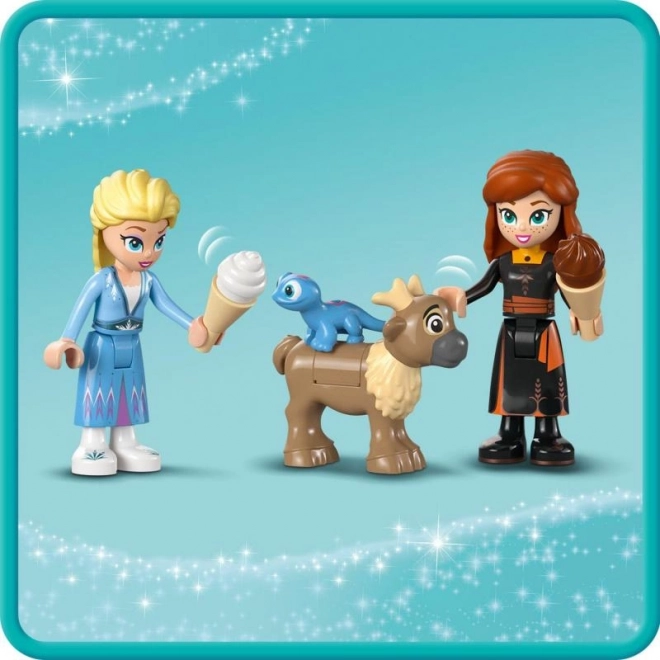 LEGO Disney Prinsesse 43238 Elsa og slottet fra Frost