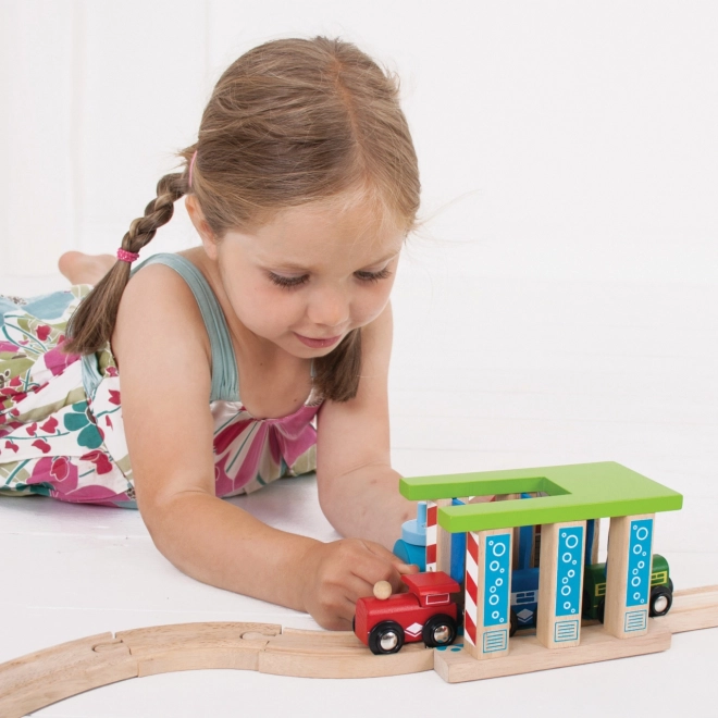 Rengøringsstation til tog