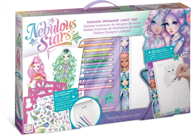 Nebulous Stars oplyst designertavle