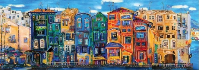 Panoramapuslespil ART PUZZLE Farverig by 1000 brikker