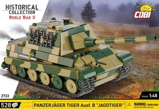 Konstruktionssæt Tank Panzerjäger Tiger Ausf. B Jagdtiger
