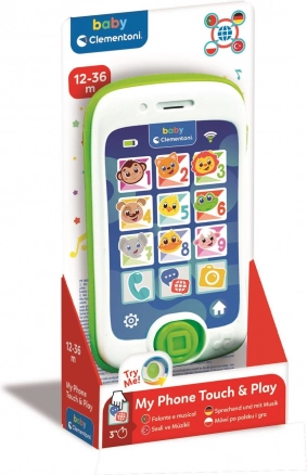 Talende touch-smartphone til børn CLEMENTONI