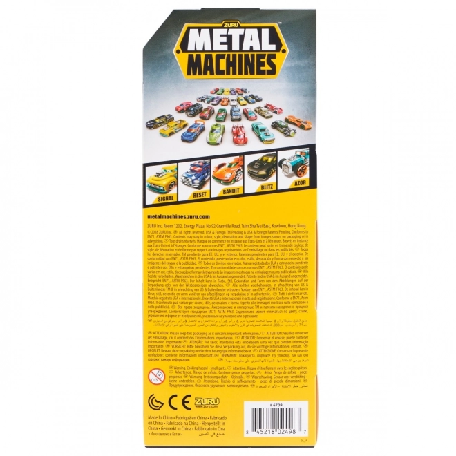 Biler ZURU Metal Machines 5-pak serie 2