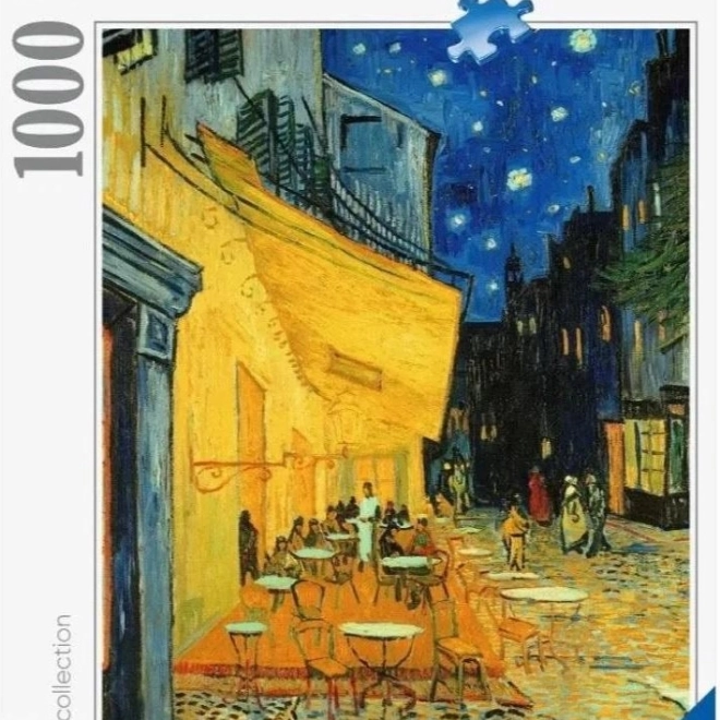 Puslespil Kunstsamling: Terrasse Café om Aftenen 1000 Stykker