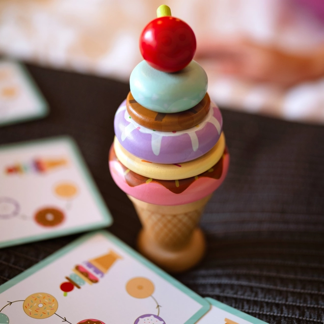 Woopie Green træis Montessori isbutik