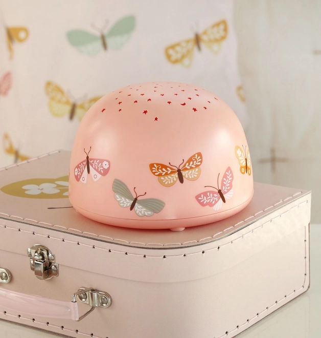 A Little Lovely Company Projektorlampe – Sommerfugle