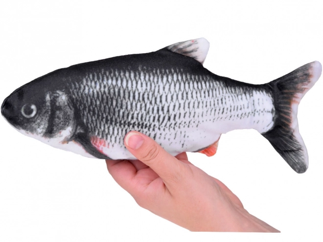 Plysdyr fisk med bevægelig hale