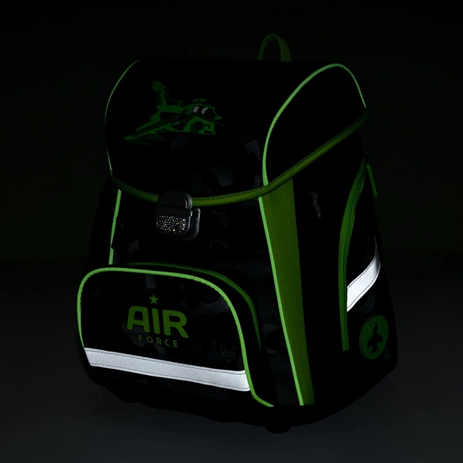Premium skole rygsæk - Jagerfly