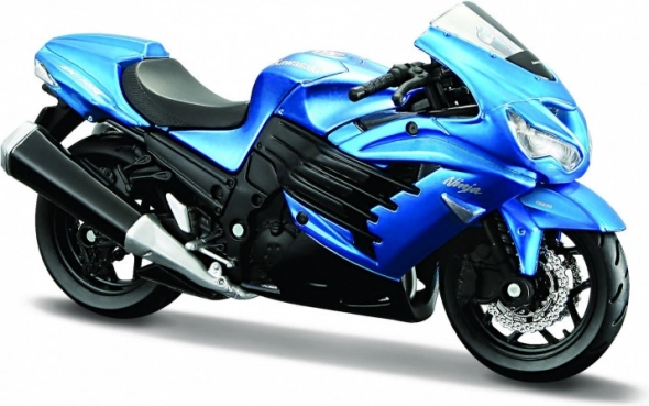 Kawasaki Ninja ZX-14R motorcykel med sokkel