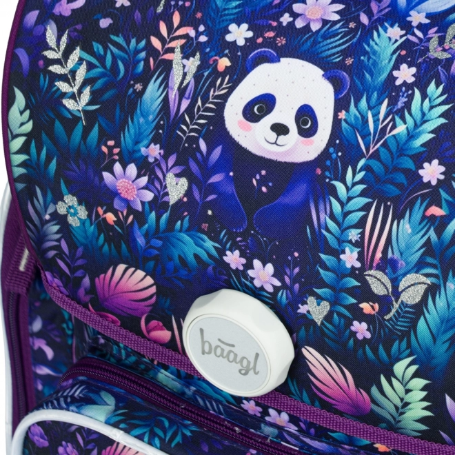 BAAGL Skole Rygsæk Ergo Jungle Panda