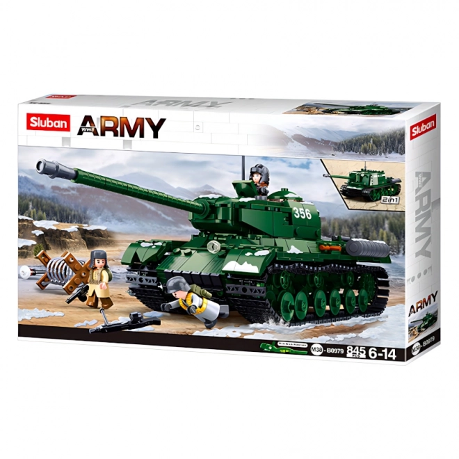 Sluban Slaget om Budapest M38-B0979 Sovjetisk tung tank IS-2 20i01