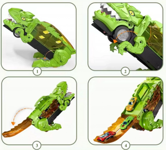 Udfoldelig rampe til lynhurtige løb