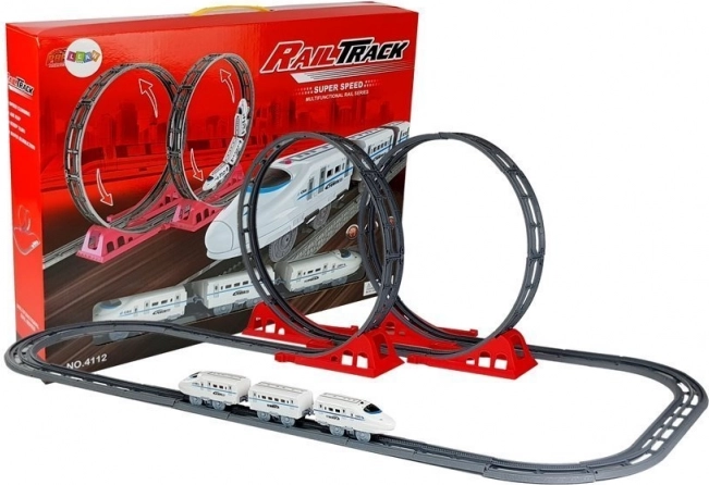 Racerbane-tog med to loops 126 cm