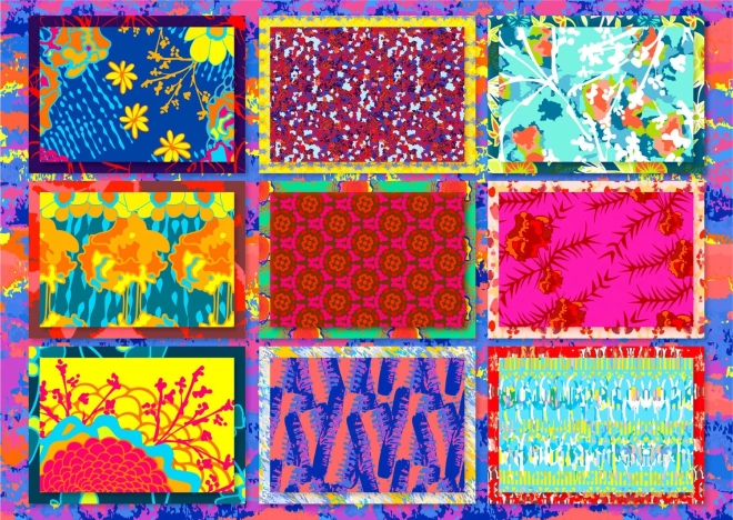 Enjoy Puzzle Designmønstre 1000 brikker